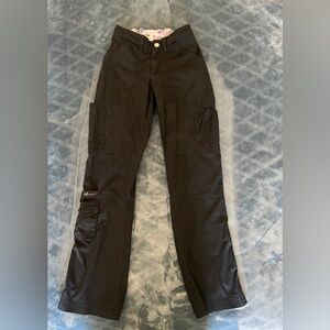 Koi extra stretch black scrub pant 714 jada